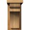 Ekena Millwork Yorktown Rough Sawn Corbel w/Backplate, Western Red Cedar, 6"W x 12"D x 12"H COR06X12X12YOR01RWR - alternate 2